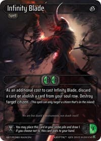Infinity Blade - Genesis [Kickstarter] - Kryptik TCG card