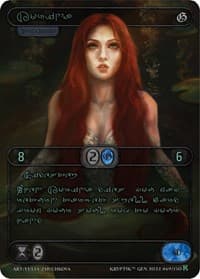 Korina (Green Kryptik Language) - Genesis [Kickstarter] - Kryptik TCG card