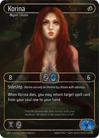 Korina (Box Topper) - Genesis [Kickstarter] - Kryptik TCG card
