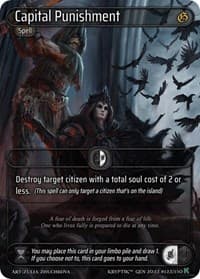 Capital Punishment - Genesis [Kickstarter] - Kryptik TCG card
