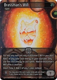 Brassman's Will - Genesis [Kickstarter] - Kryptik TCG card