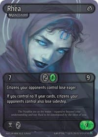 Rhea - Genesis [Kickstarter] - Kryptik TCG card