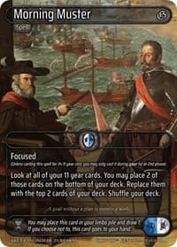 Morning Muster - Genesis [Kickstarter] - Kryptik TCG card