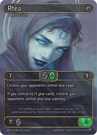 Rhea (Box Topper) - Genesis [Kickstarter] - Kryptik TCG card