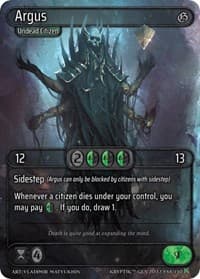 Argus - Genesis [Kickstarter] - Kryptik TCG card
