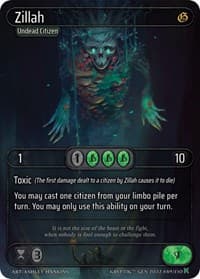 Zillah - Genesis [Kickstarter] - Kryptik TCG card