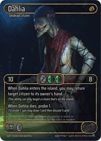 Dahlia (Box Topper) - Genesis [Kickstarter] - Kryptik TCG card