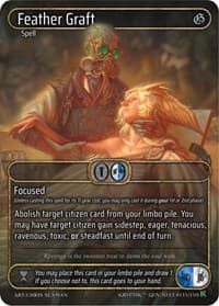Feather Graft (Box Topper) - Genesis [Kickstarter] - Kryptik TCG card