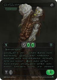 Killian (Green Kryptik Language) - Genesis [Kickstarter] - Kryptik TCG card