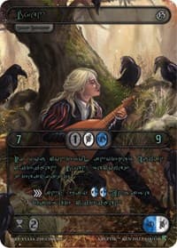 Gwen (Green Kryptik Language) - Genesis [Kickstarter] - Kryptik TCG card