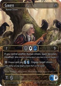 Gwen (Box Topper) - Genesis [Kickstarter] - Kryptik TCG card
