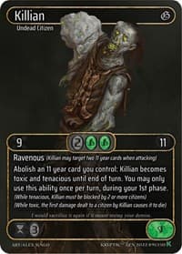 Killian (Box Topper) - Genesis [Kickstarter] - Kryptik TCG card