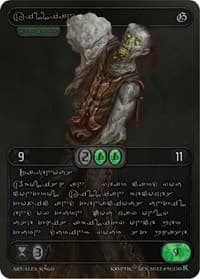 Killian (Silver Kryptik Language) - Genesis [Kickstarter] - Kryptik TCG card