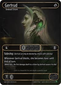 Gertrud (Box Topper) - Genesis [Kickstarter] - Kryptik TCG card
