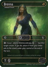 Brenna (Box Topper) - Genesis [Kickstarter] - Kryptik TCG card