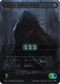Rash Judgment (Green Kryptik Language) - Genesis [Kickstarter] - Kryptik TCG card