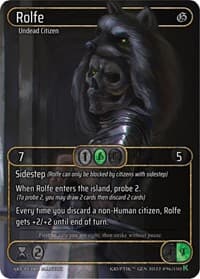 Rolfe (Box Topper) - Genesis [Kickstarter] - Kryptik TCG card