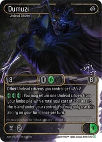 Dumuzi (Box Topper) - Genesis [Kickstarter] - Kryptik TCG card