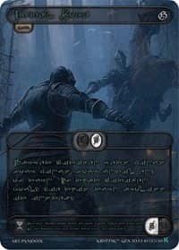Fatal Poke (Green Kryptik Language) - Genesis [Kickstarter] - Kryptik TCG card