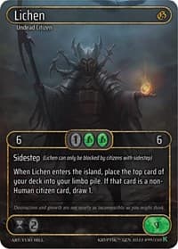 Lichen (Box Topper) - Genesis [Kickstarter] - Kryptik TCG card