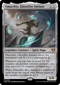 Omarthis, Ghostfire Initiate - Commander Masters - Magic: The Gathering card