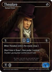 Theodore (Box Topper) - Genesis [Kickstarter] - Kryptik TCG card