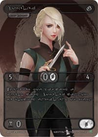 Lorelei (Silver Kryptik Language) - Genesis [Kickstarter] - Kryptik TCG card