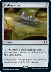 Endless Atlas - Commander Masters - Magic: The Gathering card