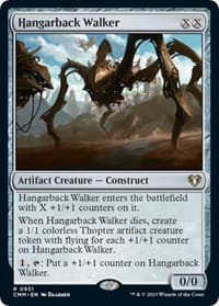 Hangarback Walker - Commander Masters - Magic: The Gathering card