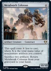 Metalwork Colossus - Commander Masters - Magic: The Gathering card