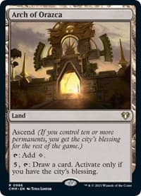 Arch of Orazca - Commander Masters - Magic: The Gathering card
