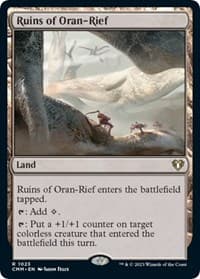 Ruins of Oran-Rief - Commander Masters - Magic: The Gathering card