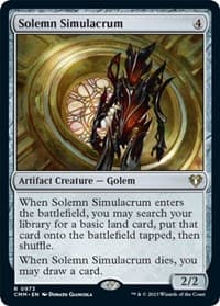 Solemn Simulacrum - Commander Masters - Magic: The Gathering card