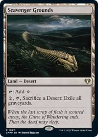 Scavenger Grounds - Commander Masters - Magic: The Gathering card