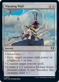 Warping Wail - Commander Masters - Magic: The Gathering card