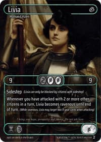 Livia (Box Topper) - Genesis [Wave 2] - Kryptik TCG card