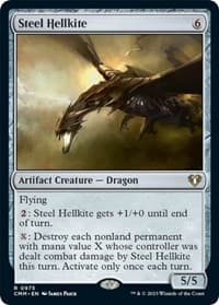 Steel Hellkite - Commander Masters - Magic: The Gathering card