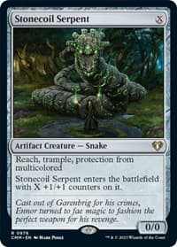 Stonecoil Serpent - Commander Masters - Magic: The Gathering card