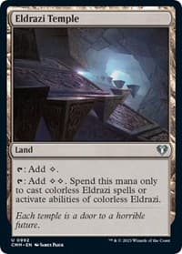 Eldrazi Temple - Commander Masters - Magic: The Gathering card