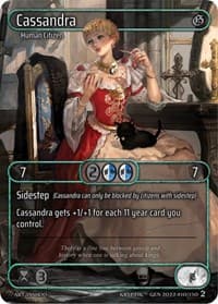 Cassandra (Box Topper) - Genesis [Wave 2] - Kryptik TCG card