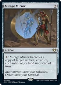 Mirage Mirror - Commander Masters - Magic: The Gathering card