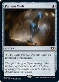 Perilous Vault - Commander Masters - Magic: The Gathering card