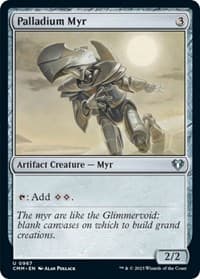 Palladium Myr - Commander Masters - Magic: The Gathering card