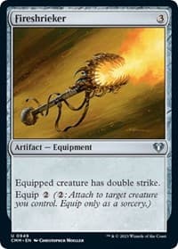 Fireshrieker - Commander Masters - Magic: The Gathering card