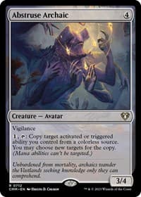 Abstruse Archaic - Commander Masters - Magic: The Gathering card