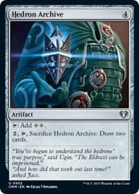 Hedron Archive - Commander Masters - Magic: The Gathering card