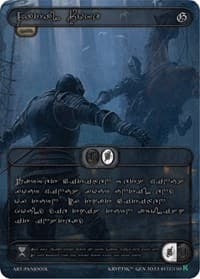 Fatal Poke (Silver Kryptik Language) - Genesis [Kickstarter] - Kryptik TCG card