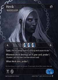 Herik - Genesis [Wave 2] - Kryptik TCG card
