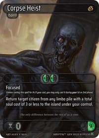 Corpse Heist - Genesis [Kickstarter] - Kryptik TCG card