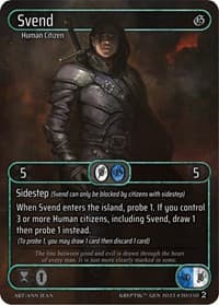 Svend (Box Topper) - Genesis [Wave 2] - Kryptik TCG card